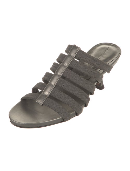 Donald Pliner Leather Trim Embellishment Gladiator Sandals