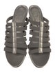 Donald Pliner Leather Trim Embellishment Gladiator Sandals