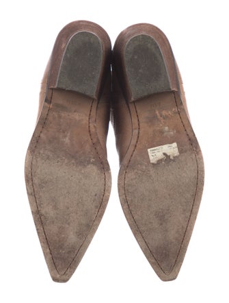 Donald Pliner Leather Western Boots