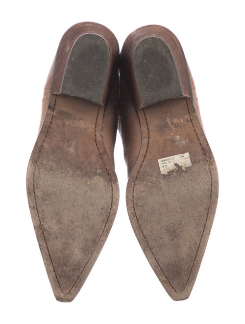 Donald Pliner Leather Western Boots