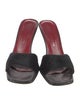 Donald Pliner Embossed Leather Printed Slides