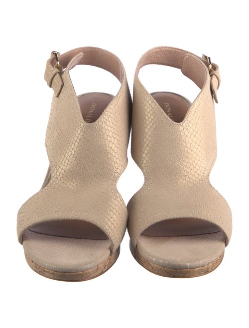 Donald Pliner Leather Slingback Sandals