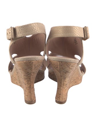 Donald Pliner Leather Slingback Sandals