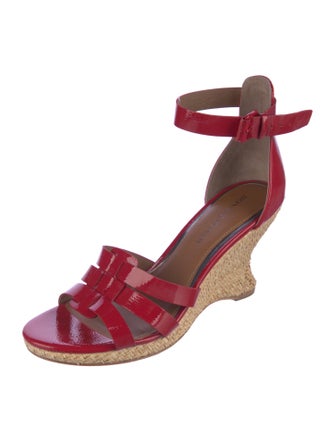 Donald Pliner Patent Leather Espadrilles