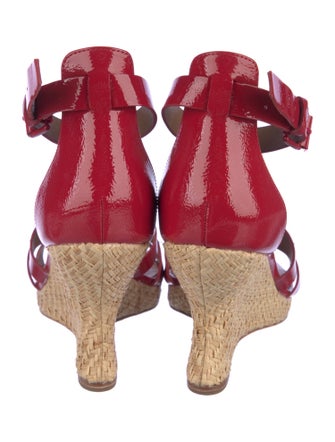 Donald Pliner Patent Leather Espadrilles