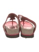 Donald Pliner Leather T-Strap Sandals