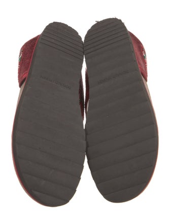 Donald Pliner Leather T-Strap Sandals