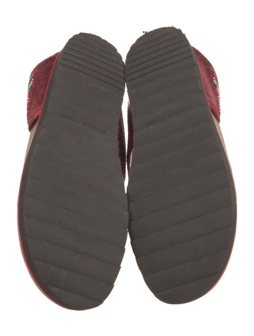 Donald Pliner Leather T-Strap Sandals