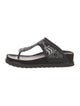 Donald Pliner Leather T-Strap Sandals
