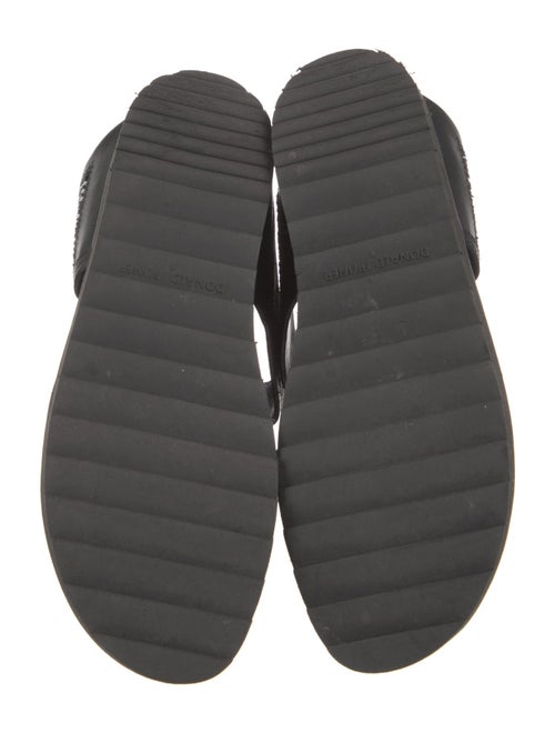 Donald Pliner Leather T-Strap Sandals