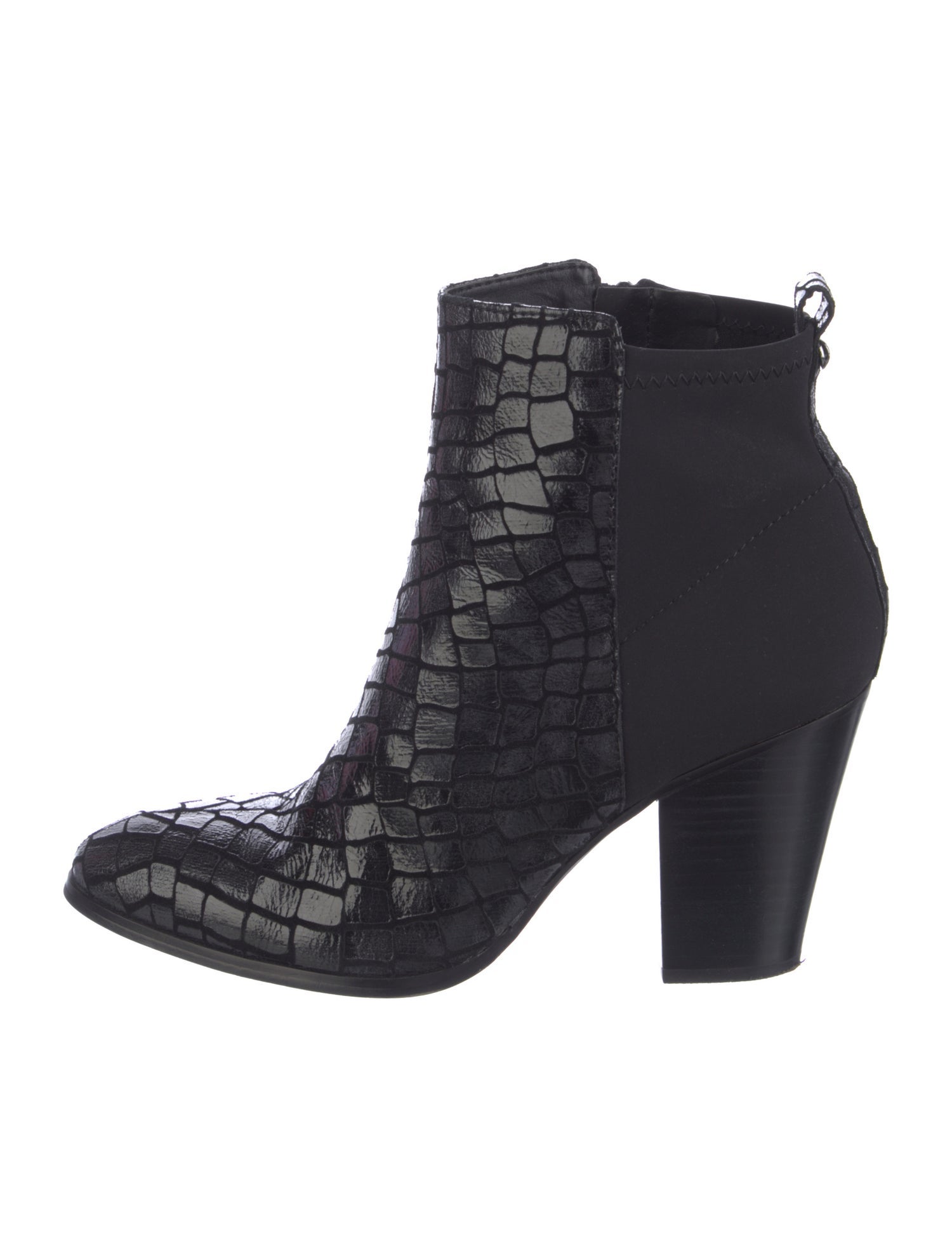 Donald Pliner Patent Leather Boots