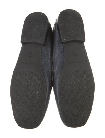 Donald Pliner Leather Chain-Link Accents Loafers