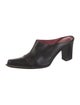 Donald Pliner Leather Mules