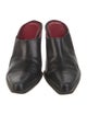 Donald Pliner Leather Mules