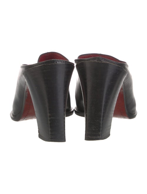 Donald Pliner Leather Mules