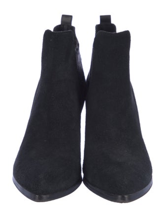 Donald Pliner Suede Chelsea Boots