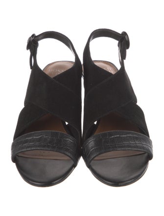 Donald Pliner Suede Slingback Sandals