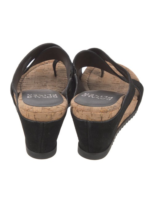 Donald Pliner Suede Slides