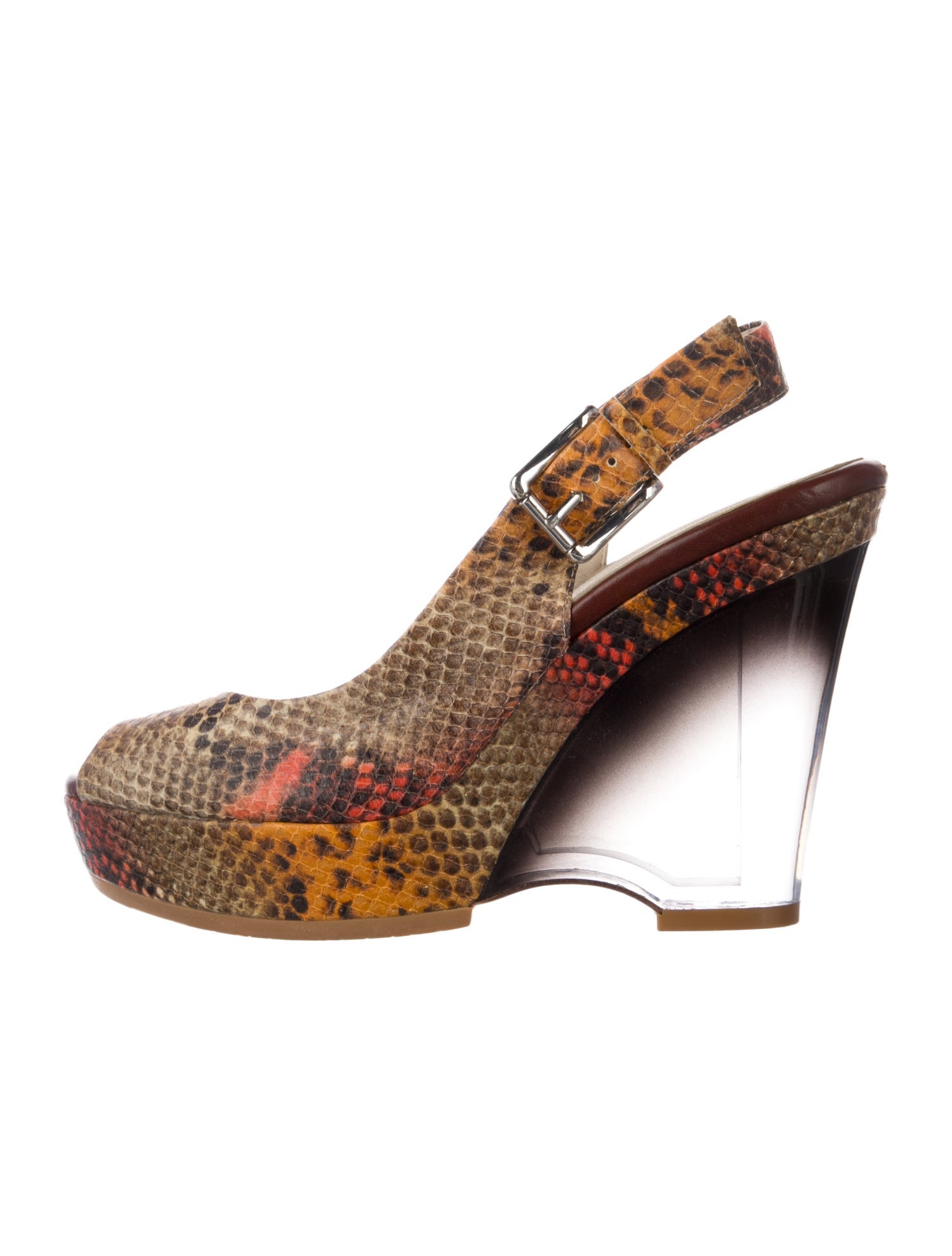 Donald Pliner Snakeskin Animal Print Espadrilles