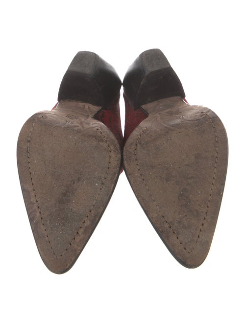 Donald Pliner Ponyhair Colorblock Pattern Mules