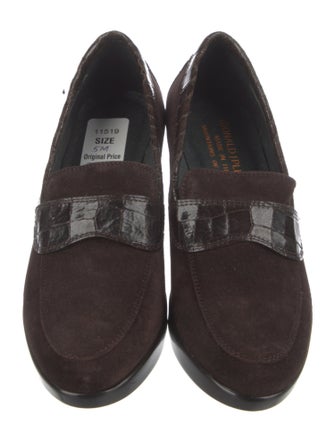 Donald Pliner Suede Loafers