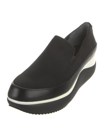 Donald Pliner Nylon Wedge Sneakers