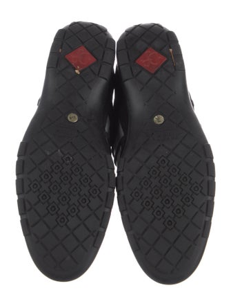 Donald Pliner Suede Colorblock Pattern Sneakers