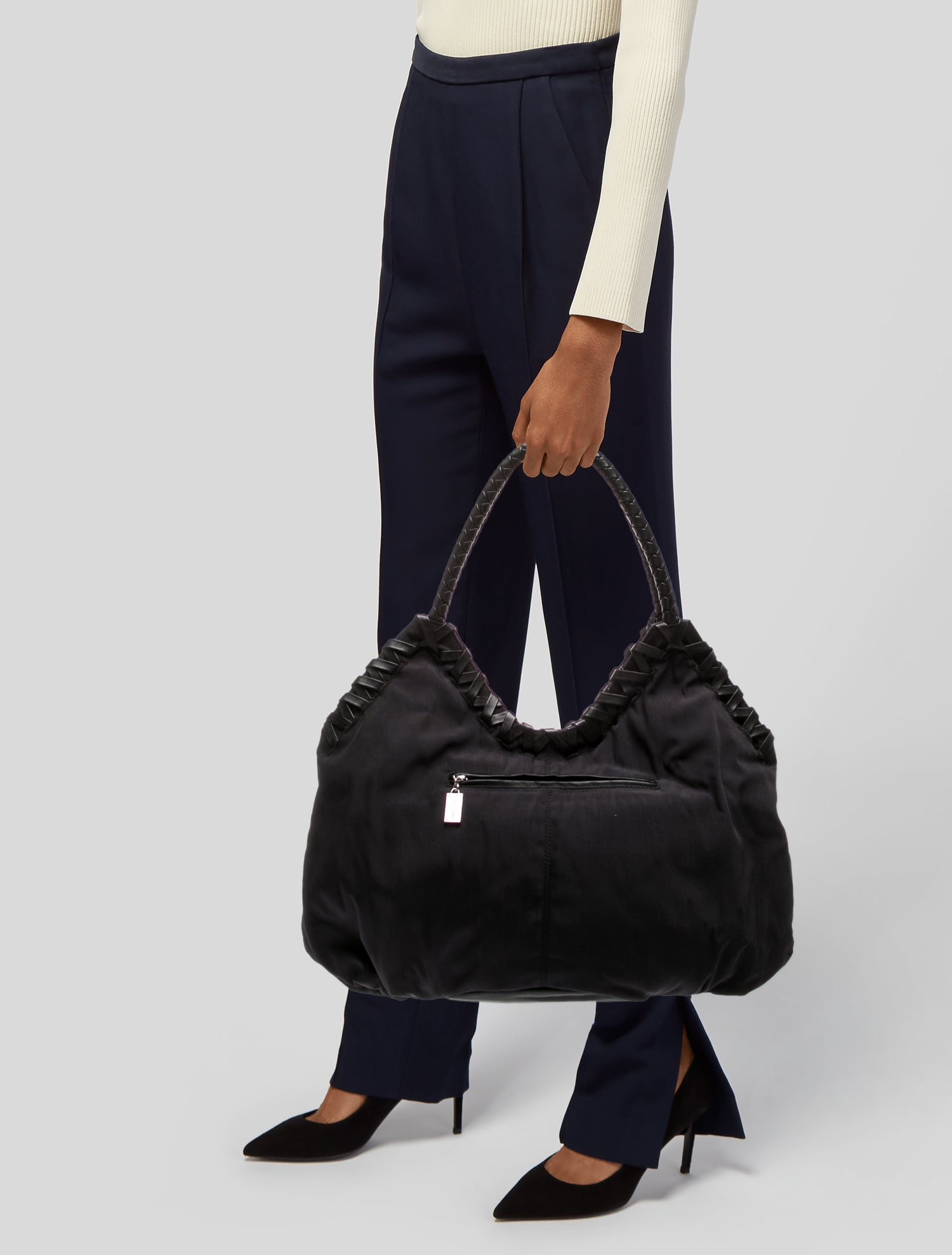 Donald Pliner Nylon Shoulder Bag