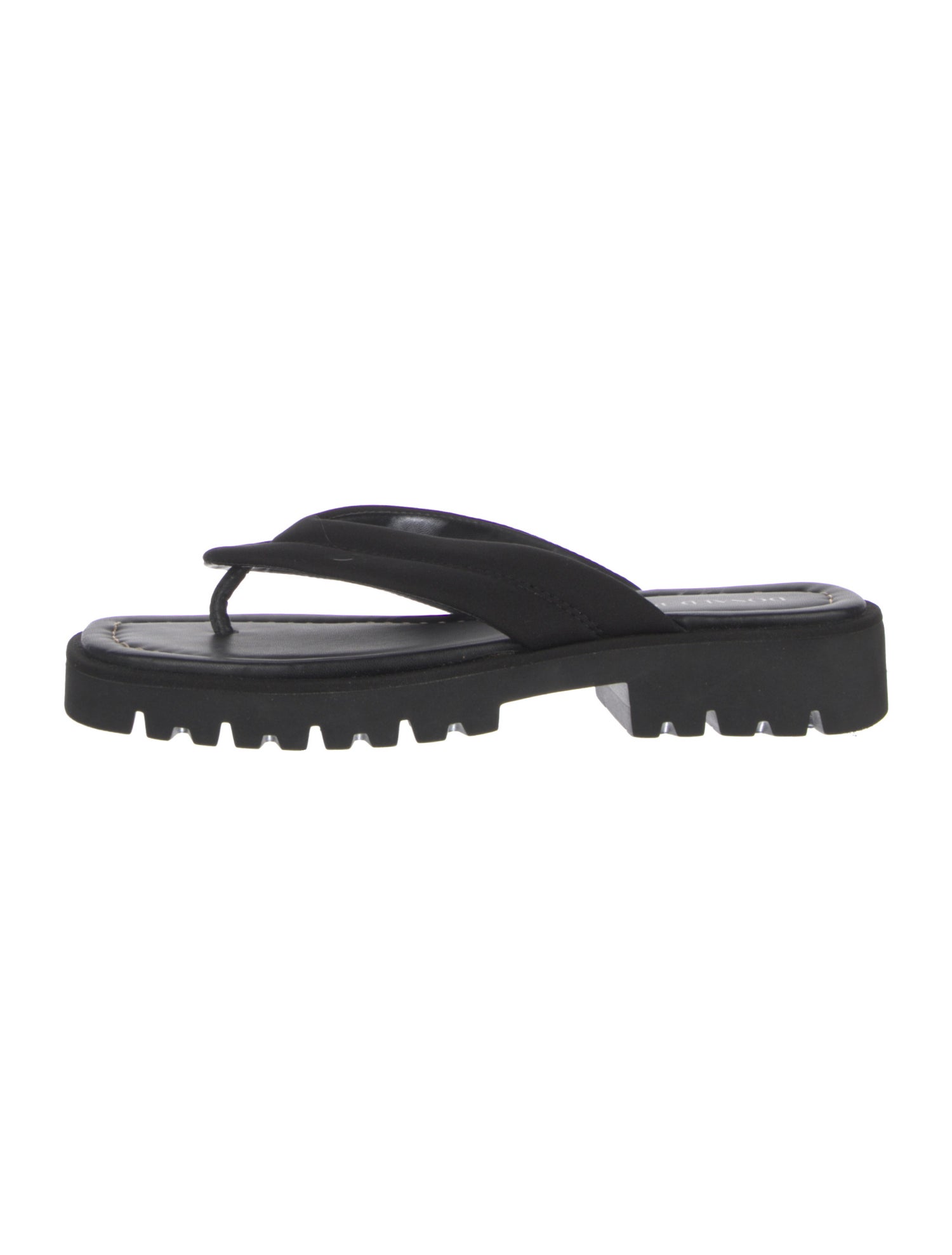 Donald Pliner Leather Flip Flops