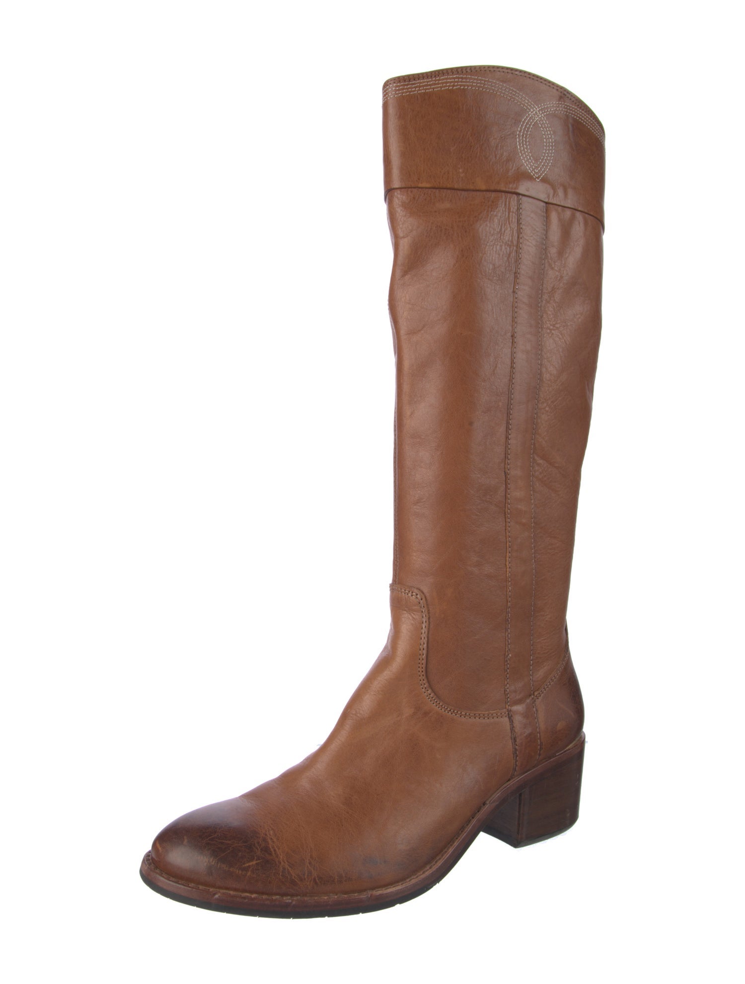 Donald Pliner Leather Riding Boots