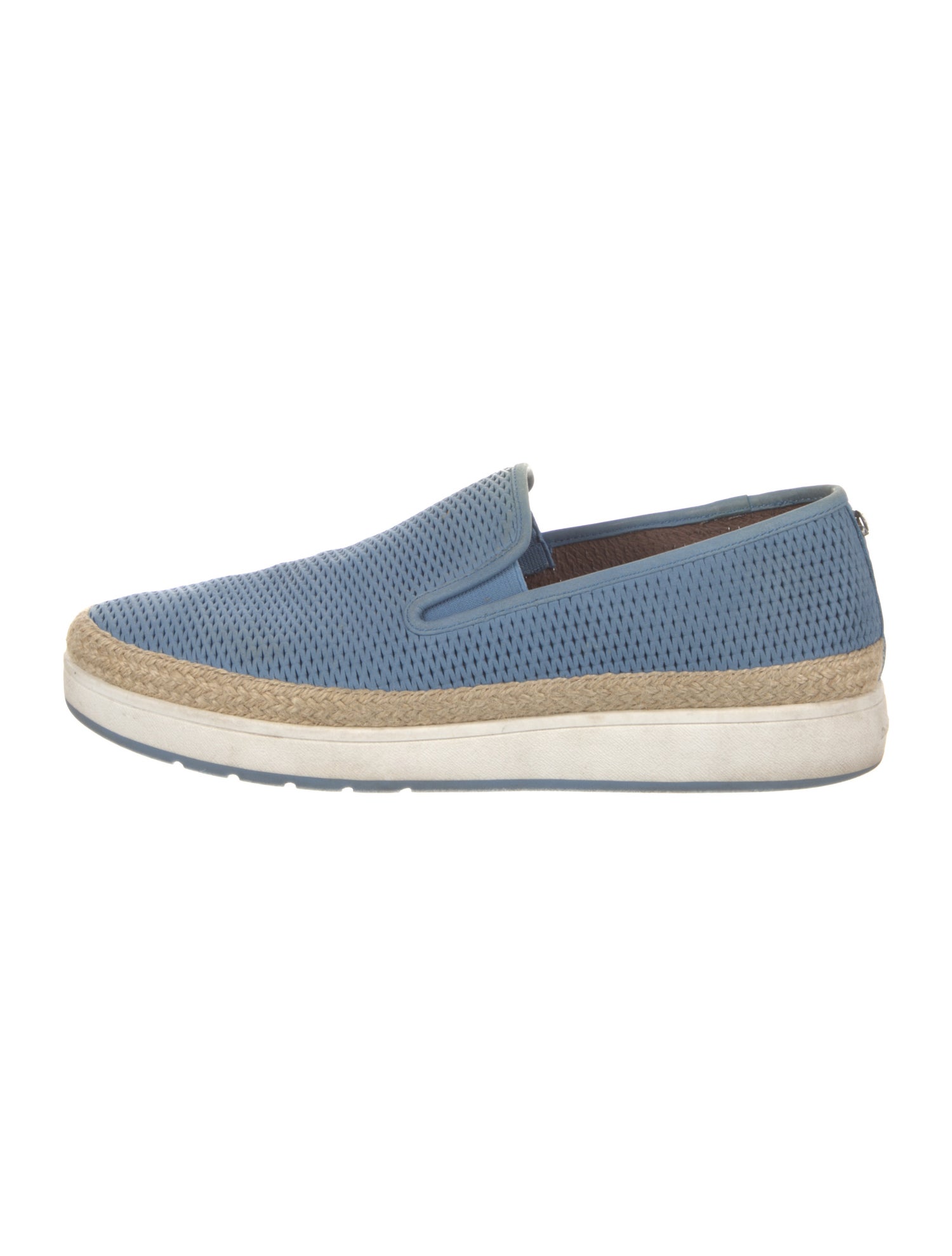 Donald Pliner Leather Colorblock Pattern Espadrilles