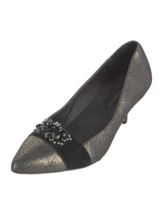 Donald Pliner Suede Pumps