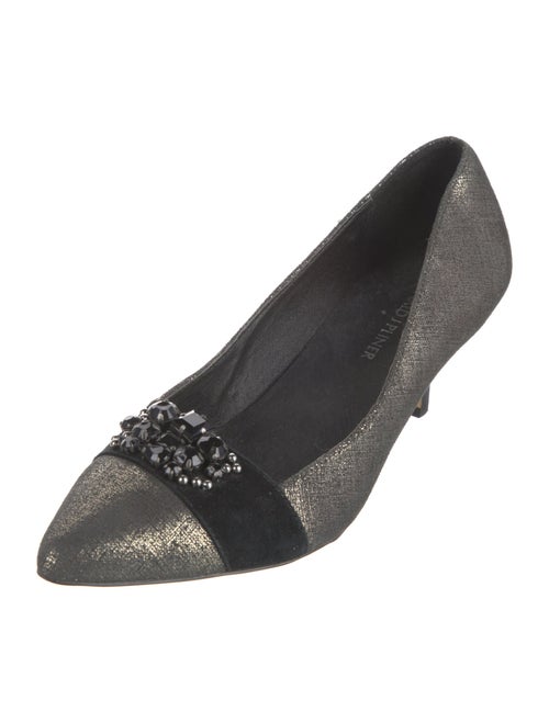 Donald Pliner Suede Pumps