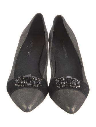 Donald Pliner Suede Pumps