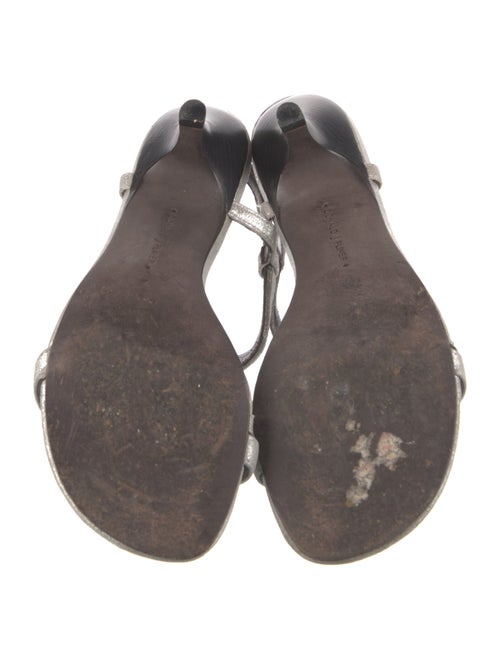 Donald Pliner Leather T-Strap Sandals