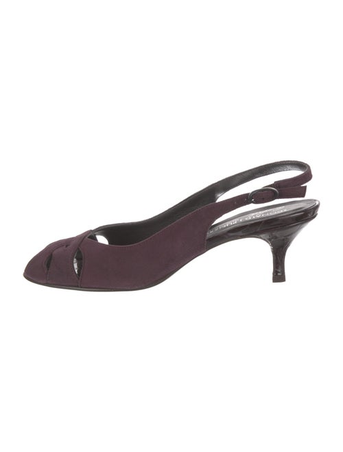 Donald Pliner Suede Slingback Pumps