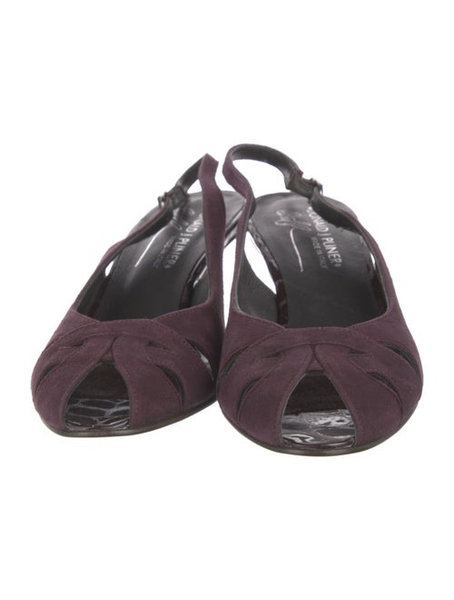 Donald Pliner Suede Slingback Pumps