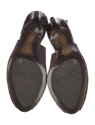 Donald Pliner Suede Slingback Pumps