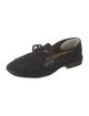 Donald Pliner Suede Chain-Link Accents Moccasins