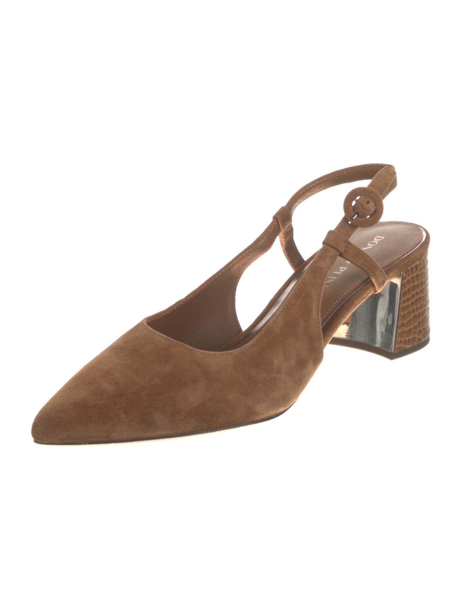 Donald Pliner Suede Slingback Pumps