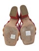 Donald Pliner Suede Colorblock Pattern Slides
