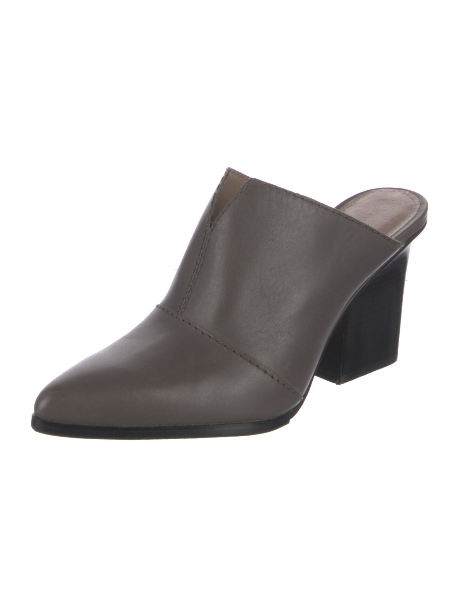 Donald Pliner Leather Mules