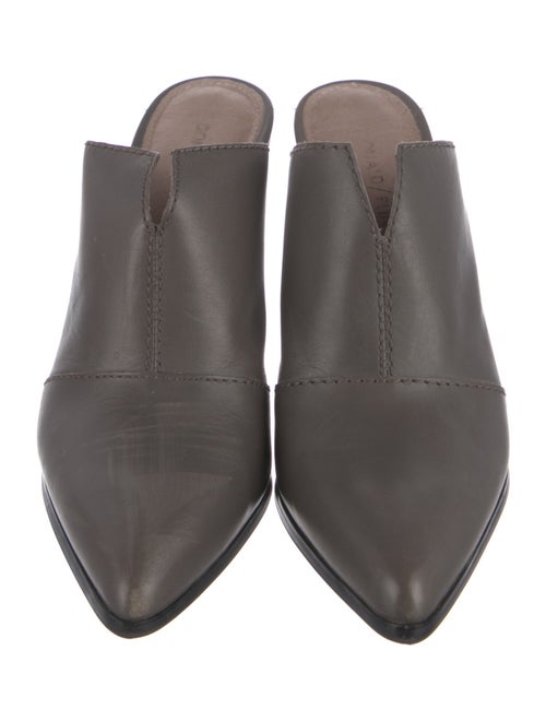 Donald Pliner Leather Mules