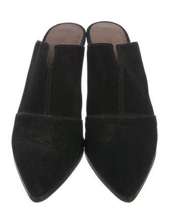 Donald Pliner Suede Mules