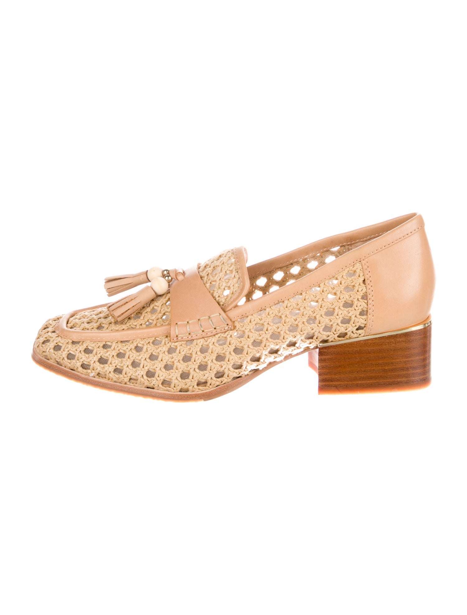 Donald Pliner Raffia Printed Pumps