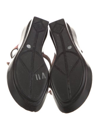 Donald Pliner Printed Glitter Accents Slides