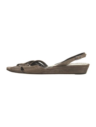 Donald Pliner Suede Slingback Sandals