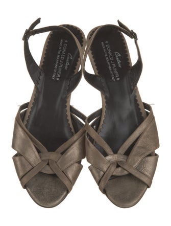 Donald Pliner Suede Slingback Sandals