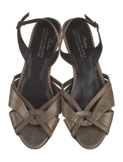 Donald Pliner Suede Slingback Sandals