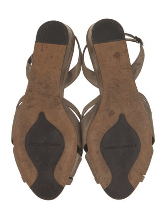 Donald Pliner Suede Slingback Sandals